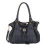 Sac à main CAMILLE bleu marine26