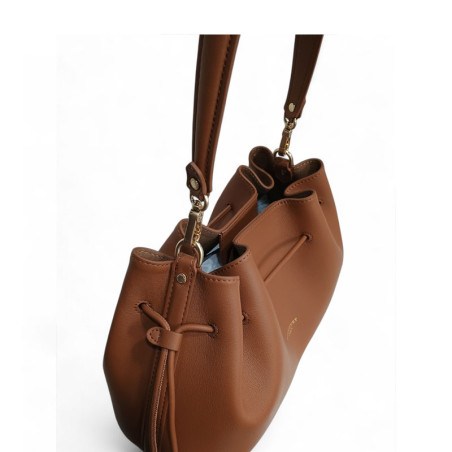 Sac Pourchet FLORIN 26003 cognac dessus