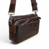 Sac homme Picard buddy 5028 marron chocolat face