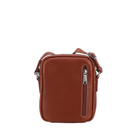 Arthur aston sac homme 2528-05 cognac dos