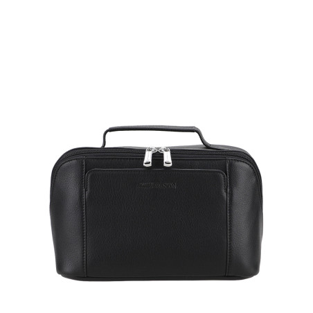 Petit vanity de voyage Arthur et Aston ligne ANGE 2528-17 noir photo de face