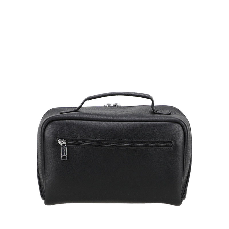 Petit vanity de voyage Arthur et Aston ligne ANGE 2528-17 noir photo de dos