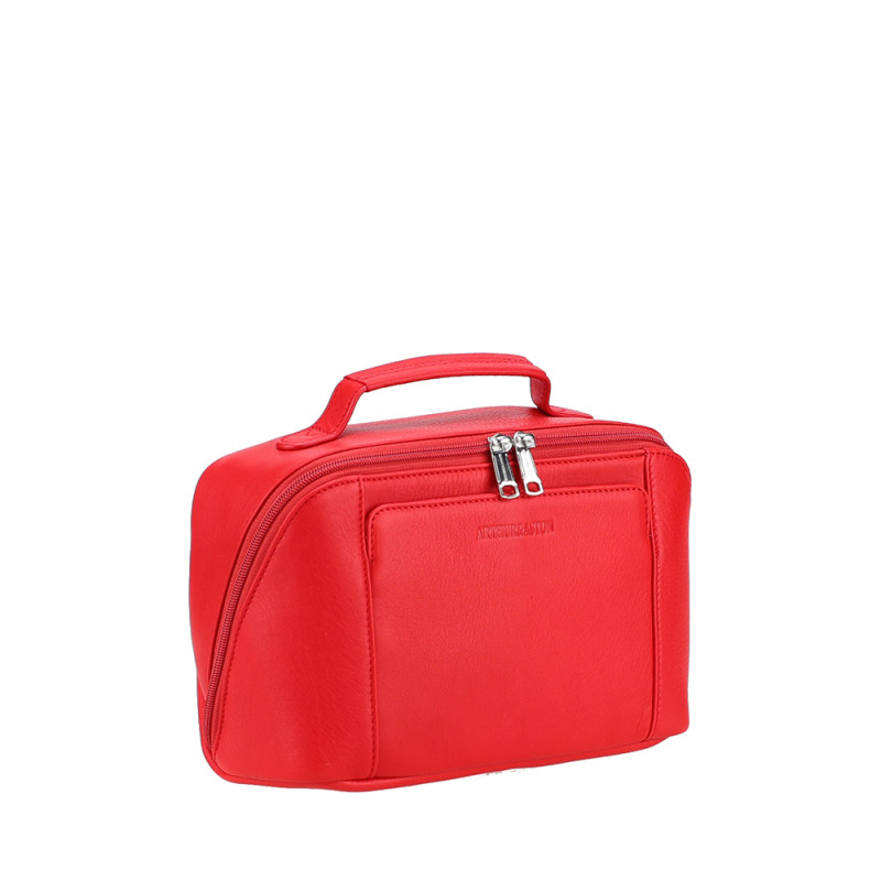Petit vanity de voyage Arthur et Aston ligne ANGE 2528-17 rouge photo de profil