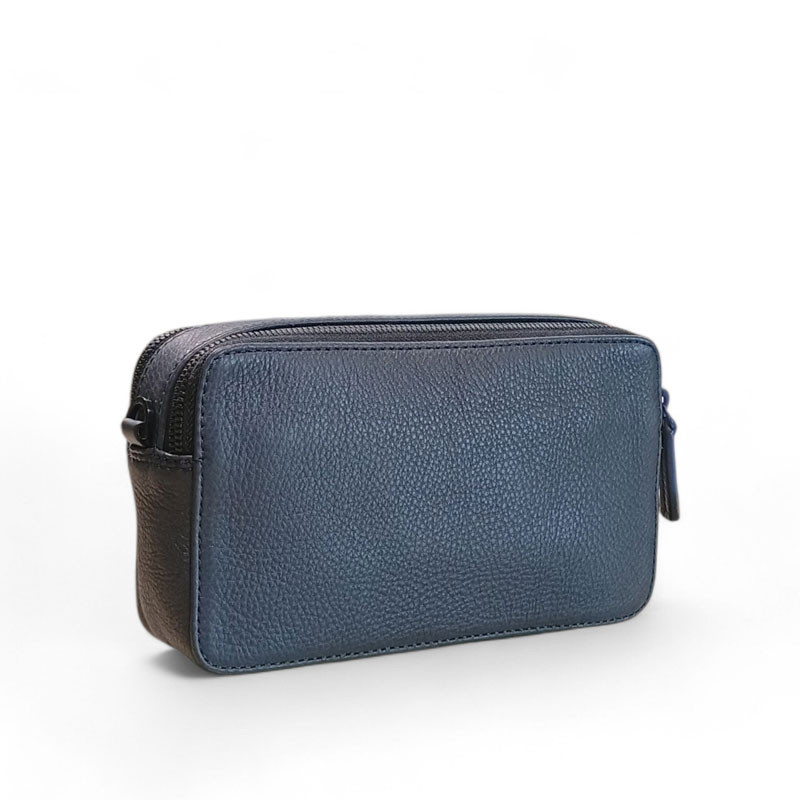 Sacoche main homme CONTI 1812218 bleu marine dos