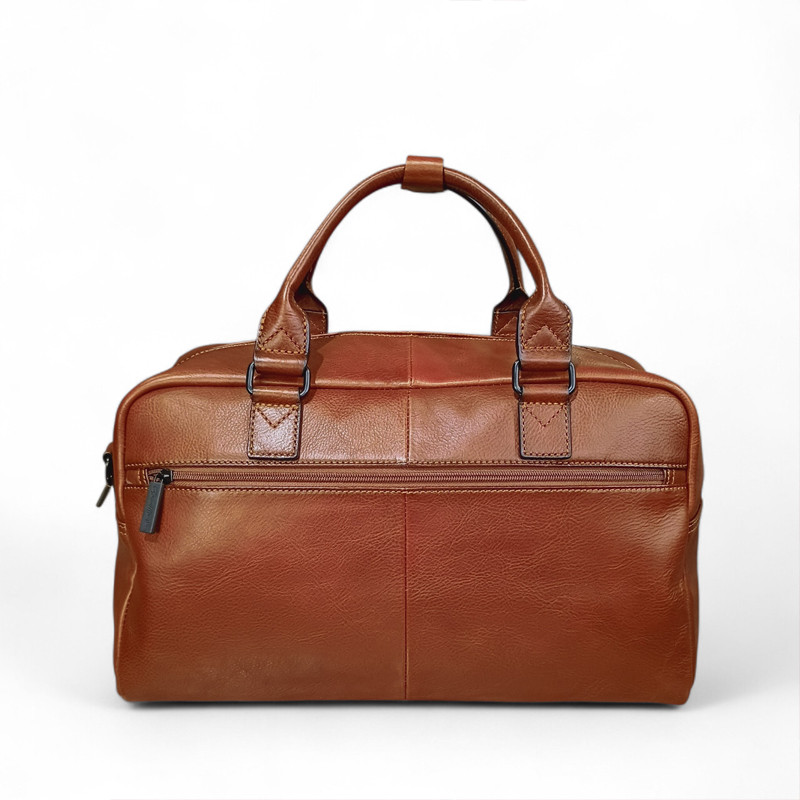 Gérard Henon Sac de voyage cabine marron dos