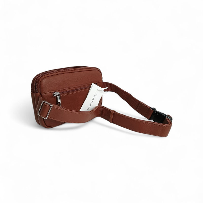 sac ceinture Arthur aston 2528-579 ANGE cognac dos