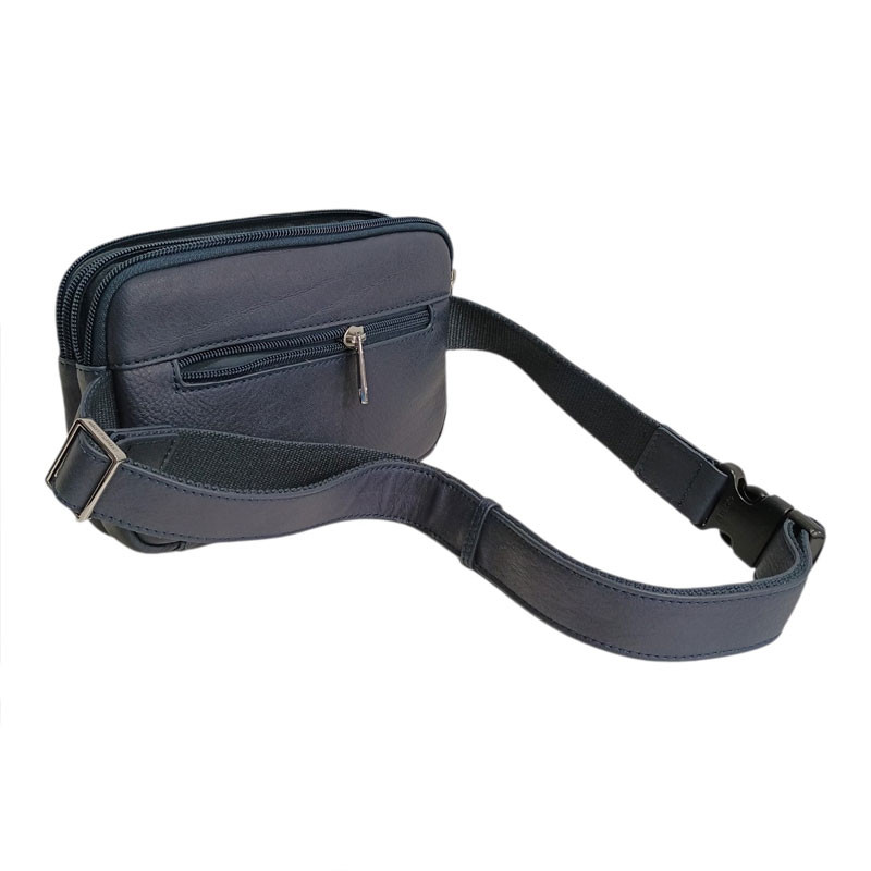 sac ceinture Arthur aston 2528-579 ANGE bleu dos