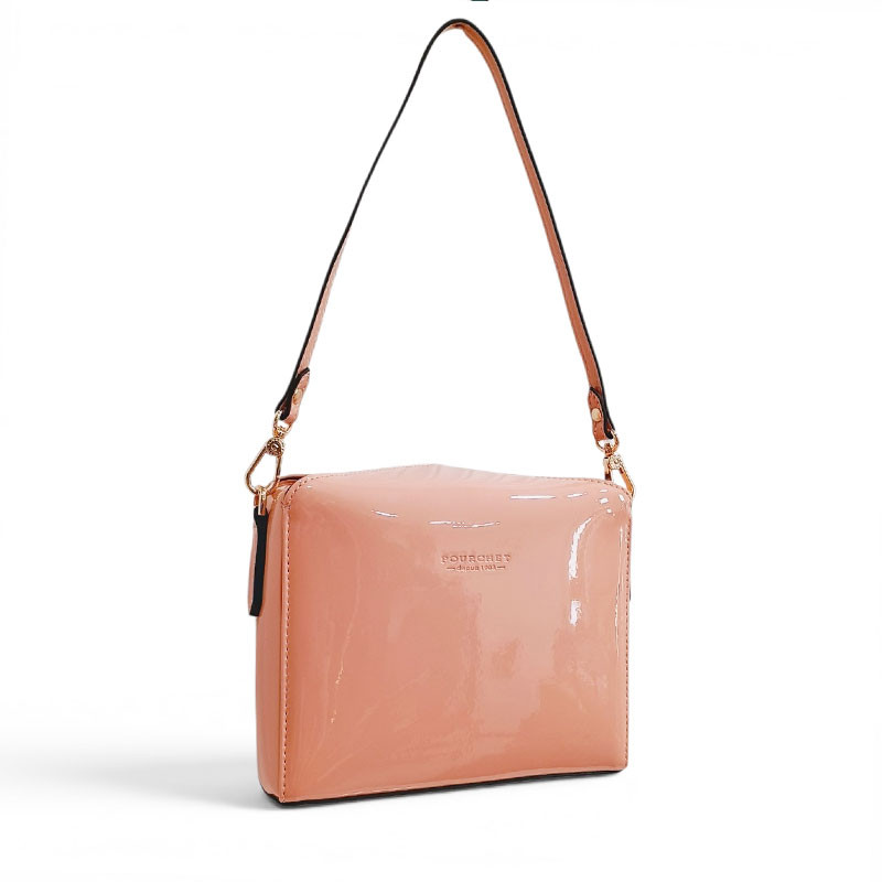 Pourchet Cassetta rose poudré vernis  face