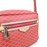 Caméra bag Pourchet Waves rouge detail