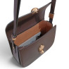 Pourchet sac bandoulière 26121 marron  interieur