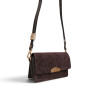 SAc pourchet NEO daim Chocolat face