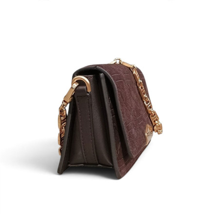 Sac Pourchet coté marron chocolat 25245