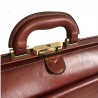 Cartable US Gérard Hénon 5555 marron détail