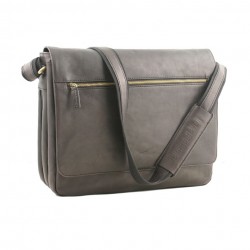 Sac besace ordinateur G. Hénon 5273 noir face