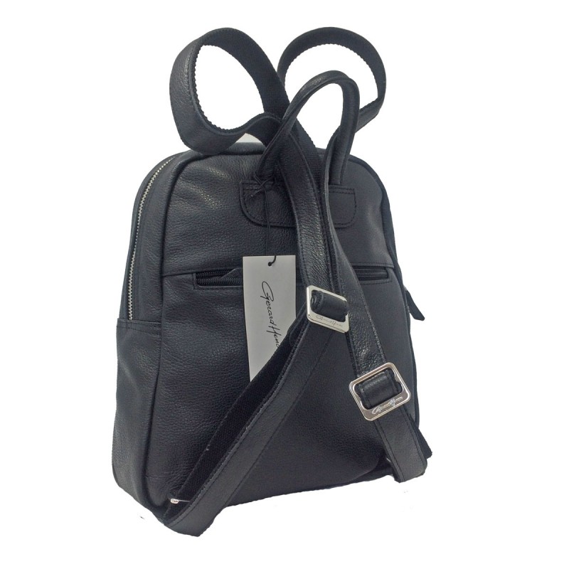 Petit sac à dos féminin G.Hénon 16265 noir dos