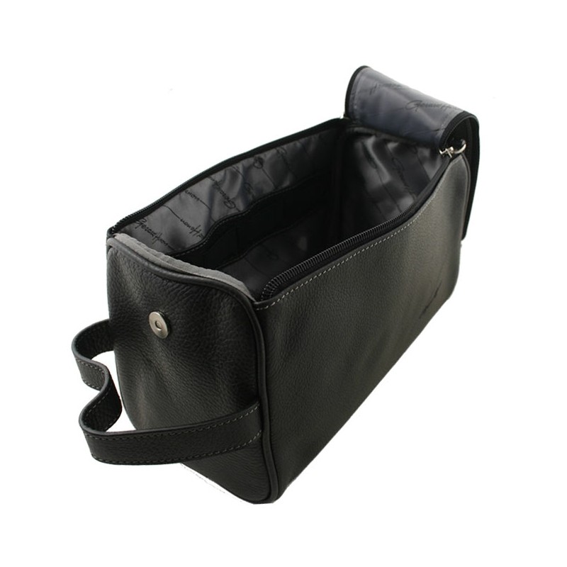 G. Hénon - Trousse de Toilette noir ouvert