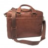 G.CONTI grand porte doc medical cuir cognac