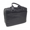 G.CONTI grand porte doc medical cuir noir face