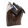 MUTSAERS - Serviette en cuir pour médecin 41cm  avec poches