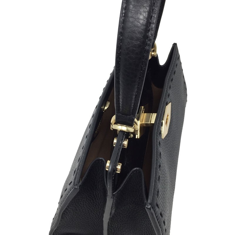 POURCHET mini sac TRIANON 78071 noir dessus