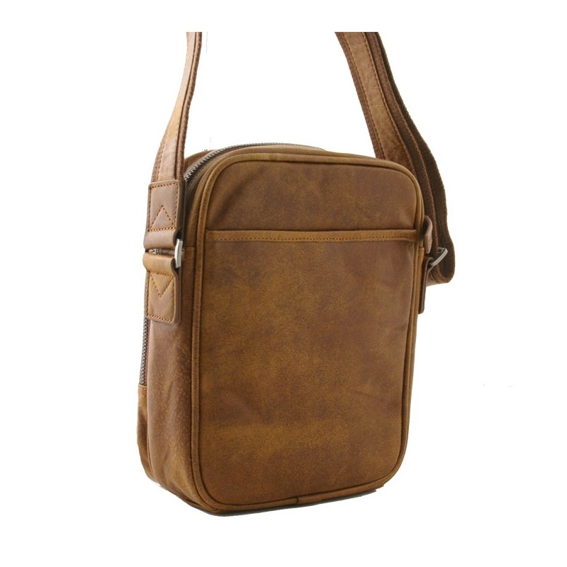 sac homme Henon Outland 8353 marron dos