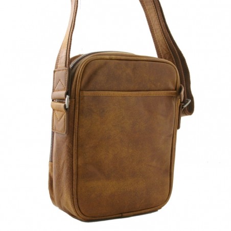 sac homme Henon Outland 8353 marron dos