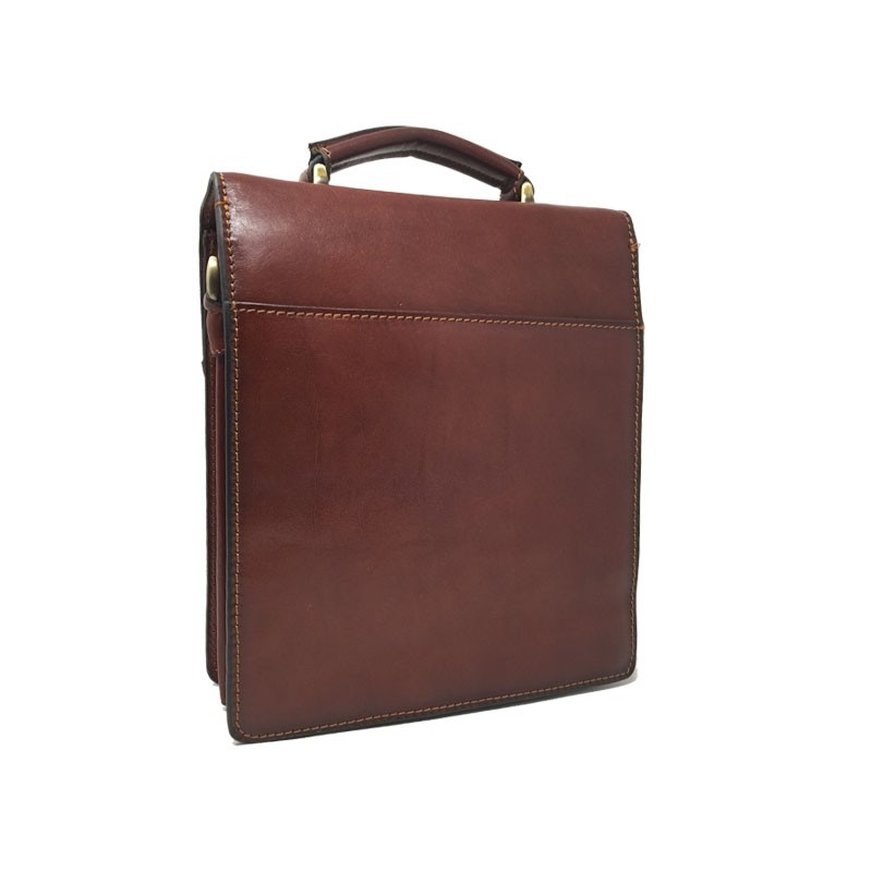 Gérard HENON sac homme cuir à poignée 8813 EXECUTIVE marron dos