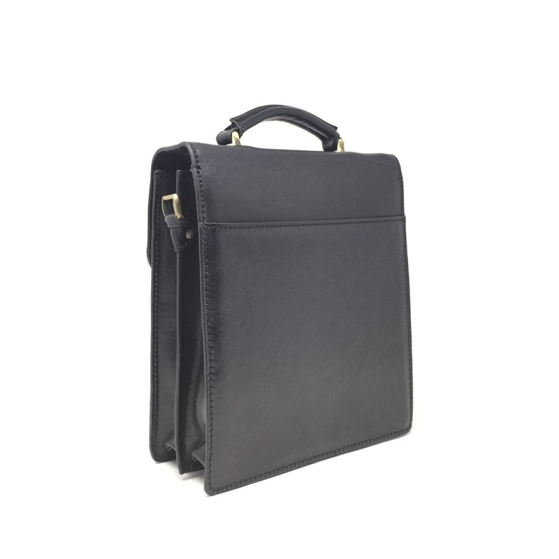 Gérard HENON sac homme cuir à poignée 8813 EXECUTIVE noir dos