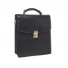 Gérard HENON sac homme cuir à poignée 8813 EXECUTIVE noir face