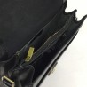 Gérard HENON sac homme cuir à poignée 8813 EXECUTIVE noir ouvert