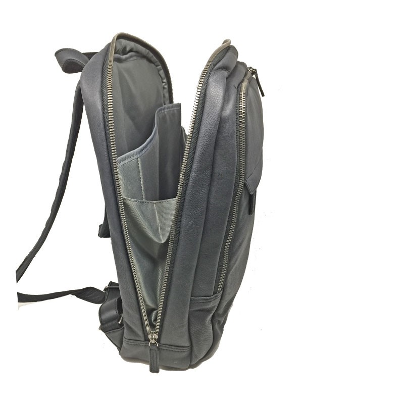 HENON sac à dos PC17" VINTAGE 7166 noir ouvert