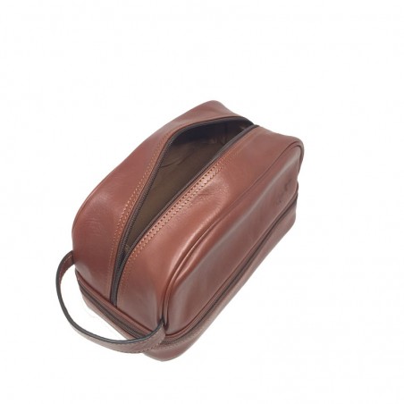 Trousse de toilette Gérard Henon 5104 Renaissance marron dessus