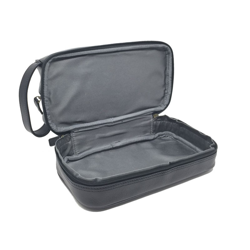 Trousse de toilette Gérard Henon 5104 Renaissance noire ouverte