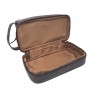 Trousse de toilette Gérard Henon 5104 Renaissance marron chocolat ouverte