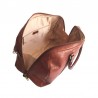 Sac voyage 24 h Gérard Henon 2290 Vérone cognac ouvert