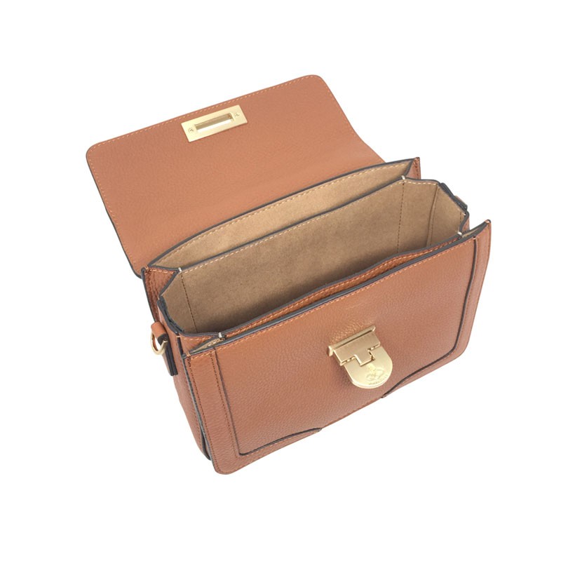 Pourchet 20194 marron sac dame ouvert