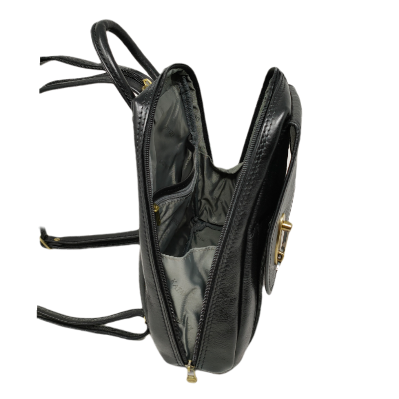 sac à dos KATANA 322016 noir ouvert