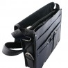 Sac messenger Henon 2960 noir ouvert