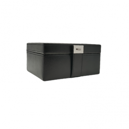LE TANNEUR Coffret bijoux NOIR FACE 2