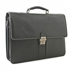 Cartable 2 compartiments Outland 8326 noir face