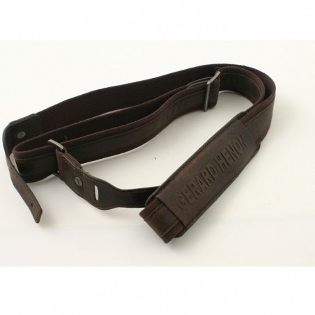 Cartable 2 compartiments Outland 8326 marron foncé bandoulière
