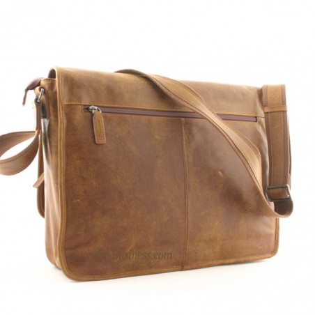 Sac besace Grande taille 8360 cognac dos
