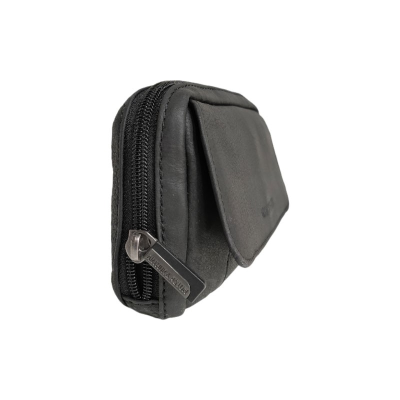Arthur aston Oscar 1978-602 poche ceinture cuir noir