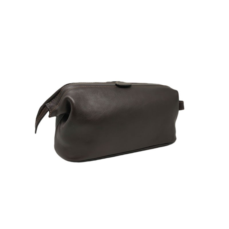 Trousse de toilette gérard Henon 5204 marron chocolat face