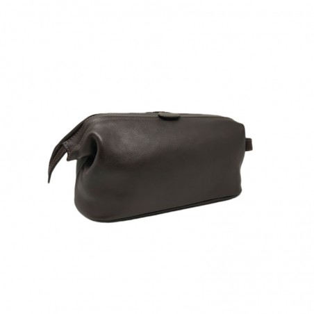 Trousse de toilette gérard Henon 5204 marron chocolat face