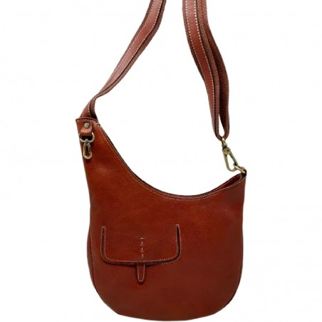 Sac KATANA marron cognac 32522