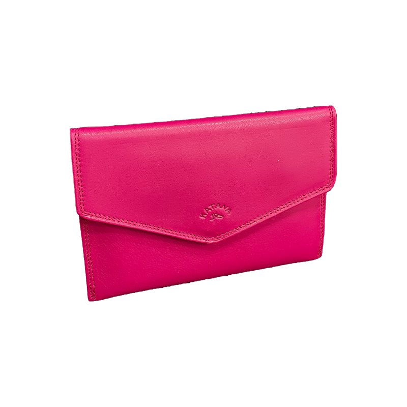 Etui papier voiture en cuir forme enveloppe fine