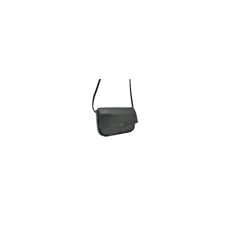 SAc pochette Le tanneur Charlotte noir face